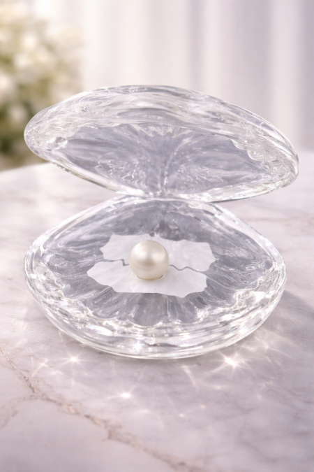 توزيعة صدف كريستال مميزة